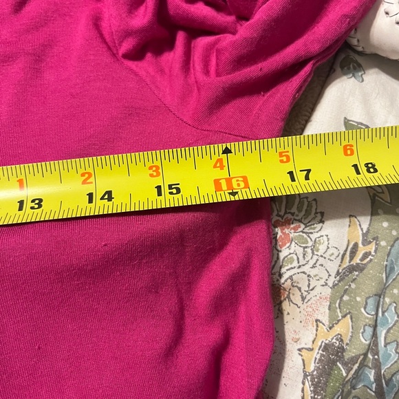 LOGO by Lori Goldstein Pink and Brown Tunic - Picture 3 of 5